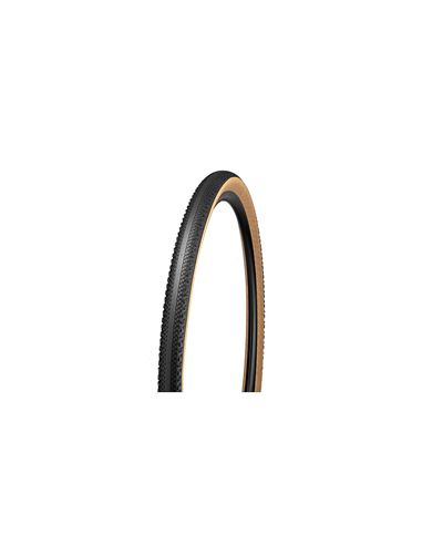 Neumático Specialized Pathfinder TLR Tan Sidewall gravel tubeless flanco arena.jpg