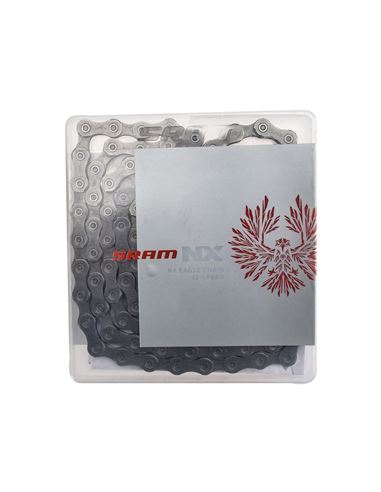 CADENA SRAM NX EAGLE 126ES. GREY 12V