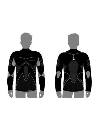 CAMISETA INTERIOR M/L MASSI THERMETIC EVOLUT. CARBON T-L