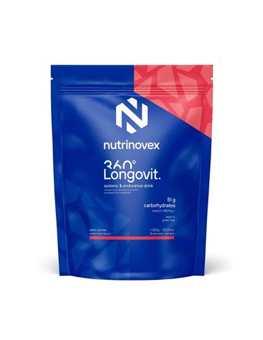 LONGOVIT 360 NUTRINOVEX 1080GR SABOR SANDIA