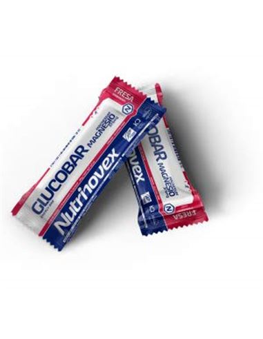 BARRITAS NUTRINOVEX GLUCOBAR 40GR. MAGNESIO 375MG SANDIA