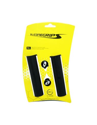 PUÑOS SILICONEGRIPS SILICONA NEGROS