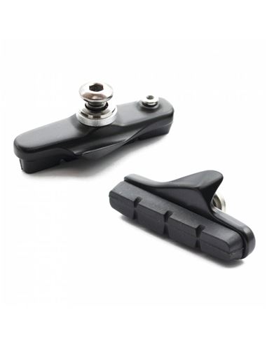 ZAPATAS CRT COMPATIBLE SHIMANO NEGRO