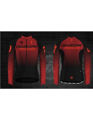 MAILLOT MANGA LARGA CICLOESPAI AQUA20 EQUIP